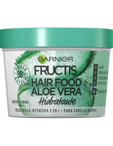 Mascarilla capilar Hair Food 3 en 1 Aloe-Cabellos secos y estropeados