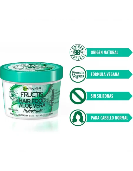 Mascarilla capilar Hair Food 3 en 1 Aloe