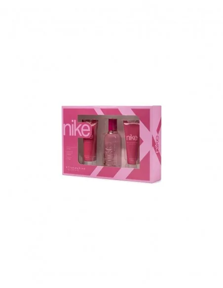 Trendy pink EDT 100+ body lotion 75 ml+gel baño 75 ml NIKE Mujer