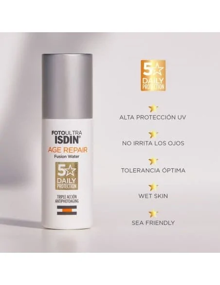 Sol Fotoprotector Fusion Water Magic Repair SPF50 ISDIN