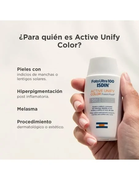 Sol Fotoultra Active Unify Color SPF50 ISDIN Tratamientos