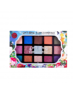 J.Cat Paleta de Sombras Día & Noche Tri-Element 15