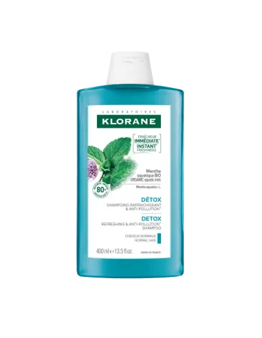 Klorane Champú a la Menta BIO para Cabello Purificado en Perfumerías Gotta