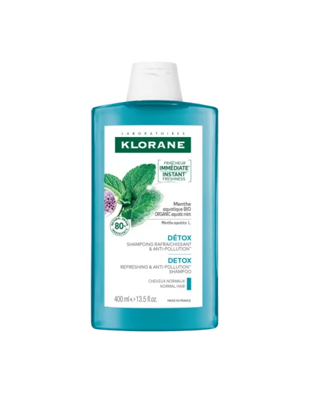 Klorane Champú a la Menta BIO para Cabello Purificado en Perfumerías Gotta