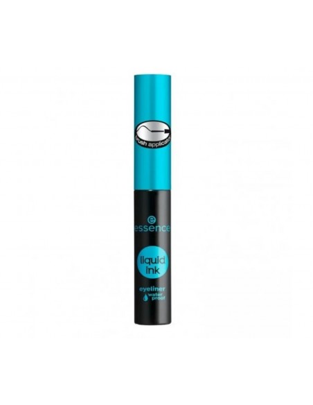 Essence Delineador de Ojos Líquido Waterproof 01 Negro – Precisión y Cuidado