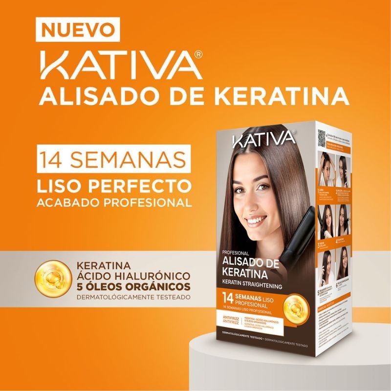 Kativa Alisado Keratina & Hialurónico | Perfumerias Gotta