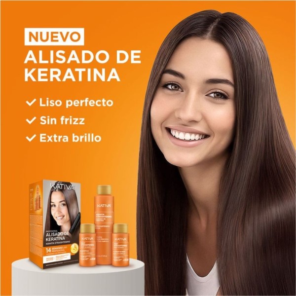 Kativa Alisado Keratina & Hialurónico | Perfumerias Gotta