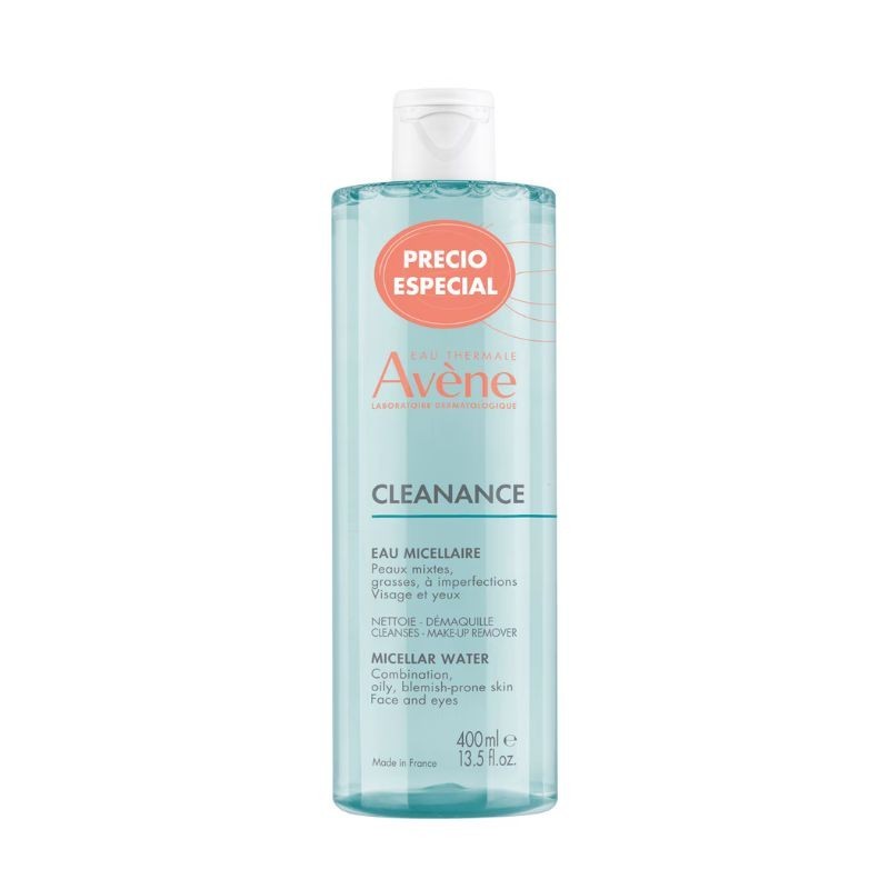 Avène Cleanance Agua Limpiadora 400ml | Perfumerias Gotta