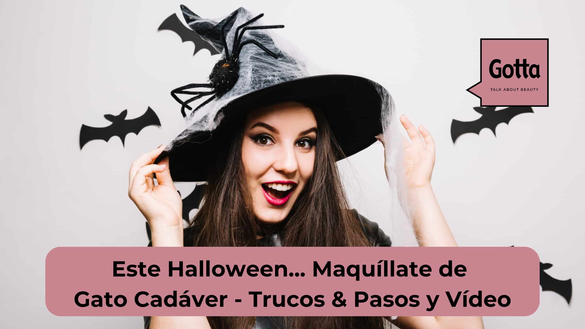 halloween con gotta y maquillaje