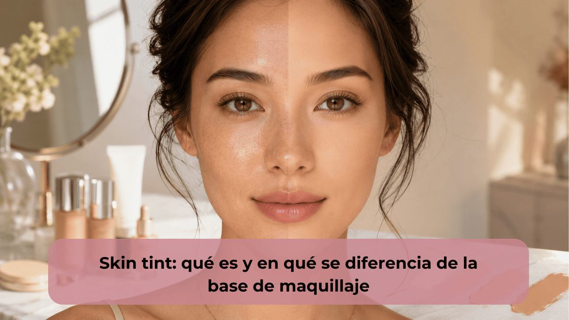 Skin tint: qué es y en qué se diferencia de la base de maquillaje